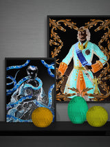 Lámina Decorativa 'Reina de Serpientes'