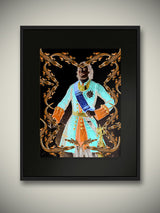 Lámina Decorativa 'Rey de Cocodrilos'