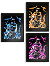 Lámina Decorativa 'Reina de Serpientes'