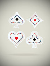 Set de 4 Platos de Aperitivo 'Casino Royale'