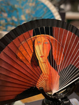 Abanico 'Retrato de Jeanne Hebuterne' - Modigliani