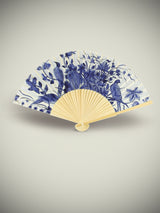 Abanico de Bambú 'Delft Blue Bird' - Rijksmuseum