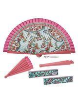 Abanico 'Pachamama' con Estampado Paisley