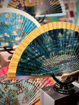 Abanico 'El Puente Japonés' - Monet