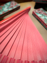 Abanico 'Pachamama' con Estampado Paisley