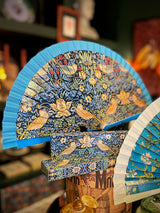 Abanico 'Strawberry Thief' - William Morris