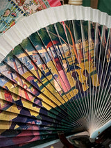 Abanico 'Tarde de domingo en la isla de la Grande Jatte' - Seurat