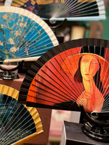 Abanico 'Retrato de Jeanne Hebuterne' - Modigliani