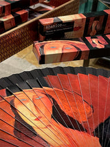 Abanico 'Retrato de Jeanne Hebuterne' - Modigliani