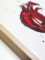 Pintura Original 'Explosión en Rojo' - 65x50 cm - Federico Font