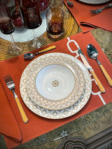 Juego de Cubertería 'Legno Colorato Abete Giallo' - 24 Piezas