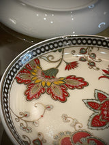 Juego de 4 Pequeños Platos de Porcelana 'Glamour'