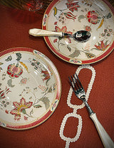 Plato de Postre de Porcelana 'Kashmir'