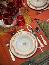 Plato Hondo de Porcelana 'Kashmir'