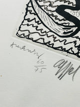 Aguafuerte Original Conjunto I - Karel Appel y Pierre Alechinsky