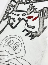 Aguafuerte Original Conjunto II - Karel Appel y Pierre Alechinsky