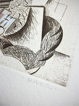 Carpeta 'Nuevos Tipos Urbanos' con 5 Aguafuertes - Manolo Valdés