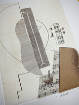 Carpeta 'Nuevos Tipos Urbanos' con 5 Aguafuertes - Manolo Valdés