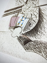 Carpeta 'Nuevos Tipos Urbanos' con 5 Aguafuertes - Manolo Valdés