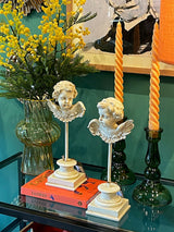 Figura Decorativa 'Angel' sobre Base - Izquierdo