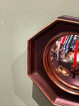 Hexagonal Convex Mirror 'Gustave' - Ø17 cm