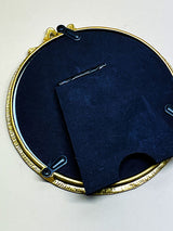 Photo Frame 'Paris' Enameled Green - Ø9 cm