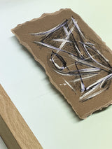 Dibujos Originales Abstractos 'Trazos' - 18x12 cm - Federico Font