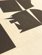 Serigrafía Original 'Blanco y Negro Geométrico' - Victor Vasarely