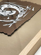 Pintura Original 'Explosión en Blanco' - 28x26 cm - Federico Font