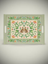 Bandeja Rectangular Con Asas 'Jungle Vibes' - 52x37 cm