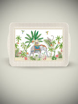 Bandeja Rectangular Pequeña 'Marajah' - 32x22 cm