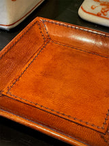 Bandeja Vacíabolsillos de Piel 'Valet' Cuadrada