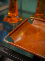 Bandeja Vacíabolsillos de Piel y Latón 'Valet'