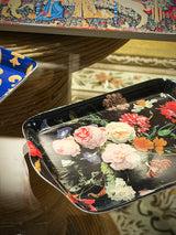 Mini Bandeja de Melamina 'Still Life with Flowers' - De Heem