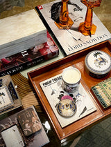 Bandeja de Piel con Asas 'Valet'