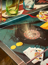 Bandeja de Servir 'Roulette' - Vintage