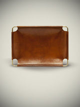 Bandeja Vacíabolsillos de Piel y Latón 'Valet'