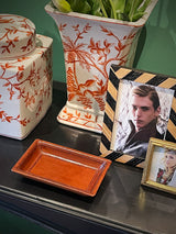 Bandeja Vacíabolsillos de Piel 'Valet' Rectangular