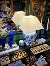 Jarrón de Cristal Azul 'Doris' - Vintage