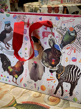 Bolsa de Regalo Pequeña 'Animal Cracker' - 22x17 cm