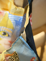 Bolsa Plegable 'Collage Gato'