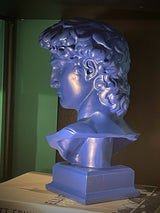 Busto Decorativo 'David' - Azul