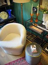 Pequeña Butaca 'Bona' - Blanco