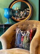 Butaca Clásica 'Langham' en Capitoné en Terciopelo