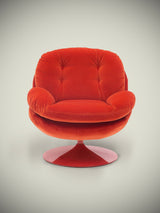 Butaca Pivotante 'Memento Pop' - Rojo