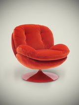 Butaca Pivotante 'Memento Pop' - Rojo