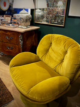 Butaca Pivotante 'Memento Pop' - Mostaza