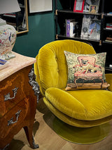 Butaca Pivotante 'Memento Pop' - Mostaza