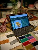 Butaca Pivotante 'Memento Pop' - Rojo