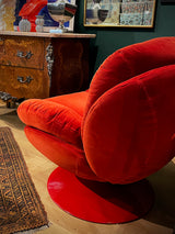 Butaca Pivotante 'Memento Pop' - Rojo